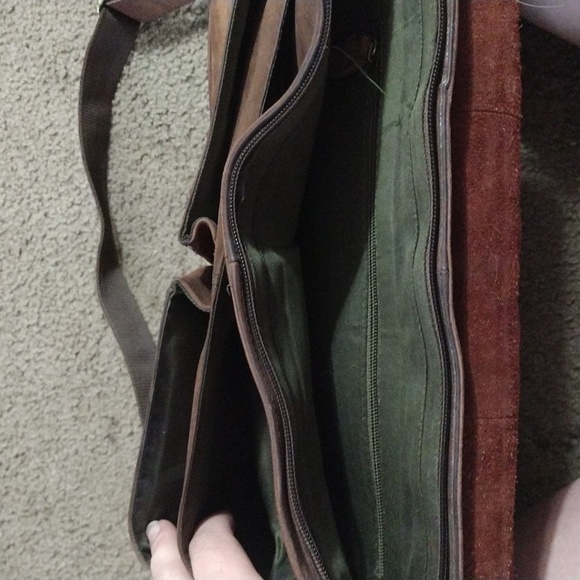 All leather leaderachi laptop bag - Picture 5 of 5